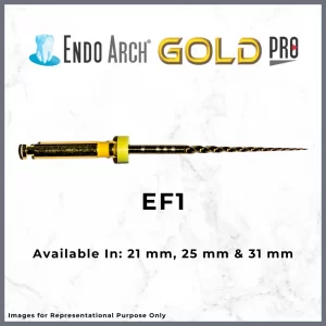 Endo Arch Gold Pro Rotary Files - EF1, 21mm