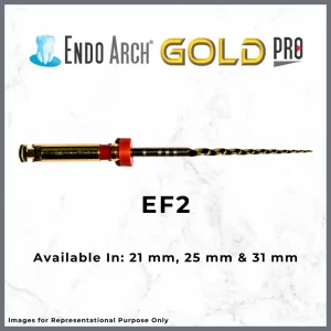 Endo Arch Gold Pro Rotary Files - EF2, 21mm