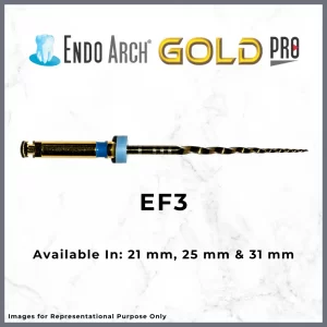 Endo Arch Gold Pro Rotary Files - EF3, 21mm