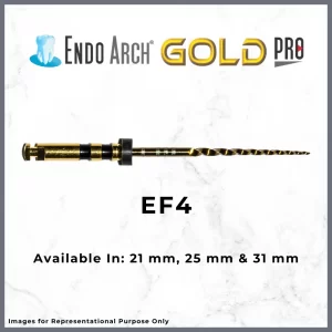 Endo Arch Gold Pro Rotary Files - EF4, 21mm