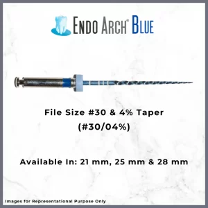 Endo Arch Blue Rotary Files