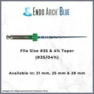Endo Arch Blue Rotary Files