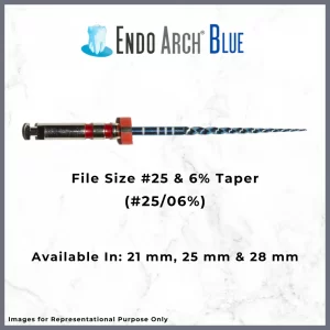 Endo Arch Blue Rotary Files