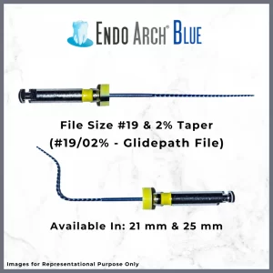 Endo Arch Blue Rotary Files