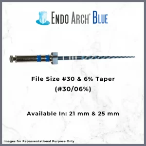 Endo Arch Blue Rotary Files
