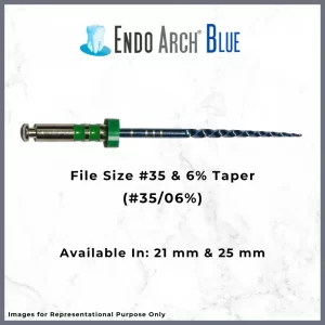 Endo Arch Blue Rotary Files