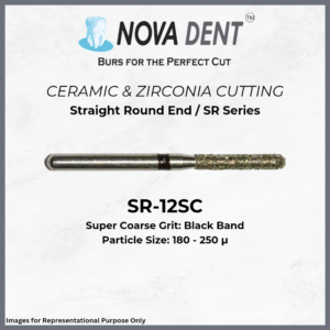 Nova Dent Ceramic and Zirconia Cutting Burs