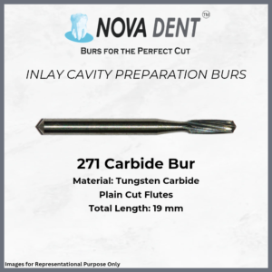 Nova Dent Inlay Preparation Tungsten Carbide Burs – Dental Burs for  Precision and Efficiency