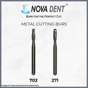 Nova Dent Metal Cutting Burs