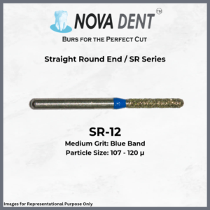 Straight Round End - SR Series Burs