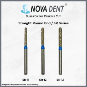 Straight Round End - SR Series Burs