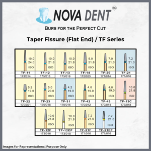 Taper Fissure (Flat End) - TF Series