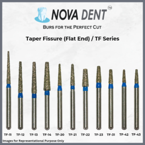 Taper Fissure (Flat End) - TF Series