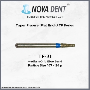 Taper Fissure (Flat End) - TF Series