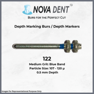 Nova Dent Depth Marking Burs - 122