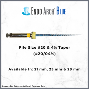 Endo Arch Blue Rotary Files