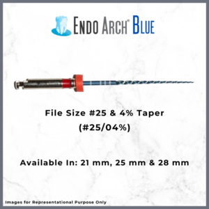 Endo Arch Blue Rotary Files