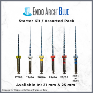 Endo Arch Blue Rotary Files