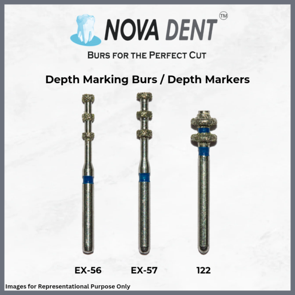 Nova Dent Depth Marking Burs