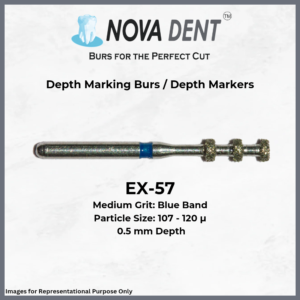 Nova Dent Depth Marking Burs - EX-57